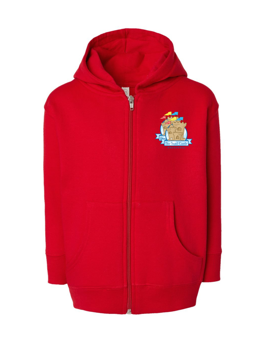 Full-Zip Fleece Hoodie
Sweatshirt (Red)