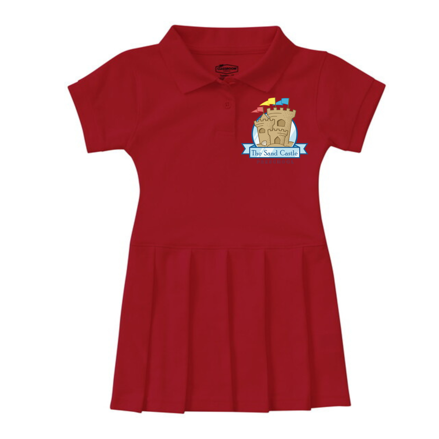 Short Sleeve Pique Polo Dress
